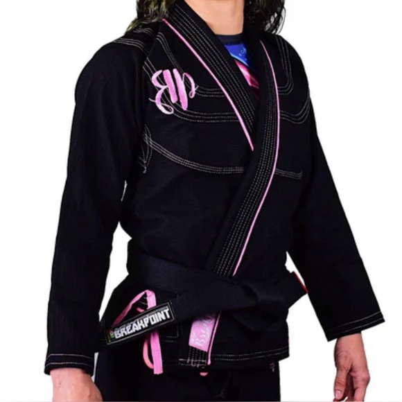 Break Point BP Diamond Girls Jiu-Jitsu Gi - Black - Picture 1 of 13